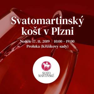 Plzeský festival vína Vás zve na 1. roník Svatomartinského koštu v Plzni.
Místo: Plze, Proluka (Kiíkovy sady)Termín: 17. 11. 2019,...